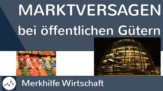 Marktversagen  Was ist Marktversagen bei der Bereitstellung öffentlicher Güter Einfach erklärt [upl. by Ainelec]