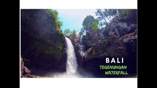 BALI SOLO TRAVEL  Tegenungan Waterfalls [upl. by Wandie709]