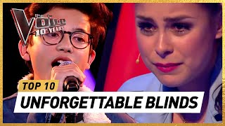 Do YOU remember these ICONIC BLIND AUDITIONS of 10 Years The Voice Kids [upl. by Adnor]