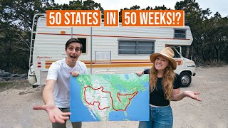 We’re Traveling by RV to All 50 States… IN ONE YEAR  Are We Crazy [upl. by Xila]