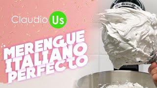 MERENGUE PERFECTO PARA DECORAR  Claudio Us [upl. by Ahsinrad]