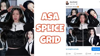 HOW TO EDIT AESTHETIC SPLIT COLLAGE✨ ENAMI ASA🐰 [upl. by Arrotal151]