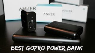 Best GoPro Power Bank  Anker Powercore 26800 [upl. by Mycah906]