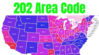 Where is 202 Area Code Location Time Zone Zip Code [upl. by Ettebab]