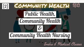 Definition of Public Health Community Health Community Health Nursing [upl. by Ahsotal]