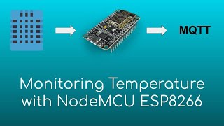 Monitoring Temperature Using NodeMCU ESP8266  DHT11 amp MQTT  Tech Notebook [upl. by Rennoc]