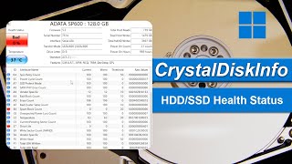 CrystalDiskInfo  How To Check Disk Health [upl. by Monda]