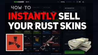 How to SELL your RUST SKINS for CASH  Tutorial 2021 [upl. by Aihsenad]