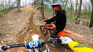 ENDURO  KTM vs Husqvarna [upl. by Eelanej]