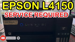 Epson L4150 How to Reset  EPSON RESET [upl. by Zach]