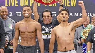 Errol Spence Jr vs Mikey Garcia FULL WEIGH IN amp FINAL FACE OFF  Fox PBC [upl. by Afaw]