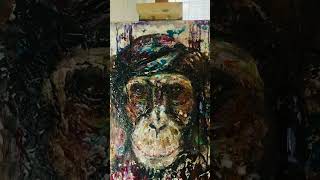 Monkey painting onlinegiftshop artshop monkeypainting popart [upl. by Lutim341]