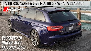 SYMPHONY AUDI RS4 B85 AVANT 42 V8 QUATTRO  BACK WHEN CARS HAD SOUL  IN DETAIL 4K [upl. by Hanna]