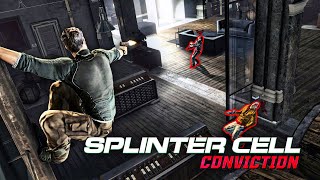 Splinter Cell Conviction  Kobin Mansion Aggressive Stealth [upl. by Feodor]