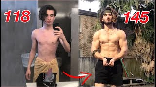 3 MONTH Calisthenics Transformation Skinny to Shredded 1819  Max Ramiller [upl. by Merwin]