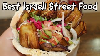 Best Israeli Street Food Sabich Sandwich  Tel Aviv  Gur Eats [upl. by Assitruc]