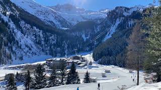 Talabfahrt quotSchwarze Pfannequot Hintertux bis vor die Hoteltür  Hotel Der Rindererhof [upl. by Lil]