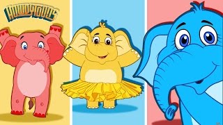 Elephants Have Wrinkles and More  Nursery Rhymes and Kids Songs Collection by Howdytoons [upl. by Penrod]