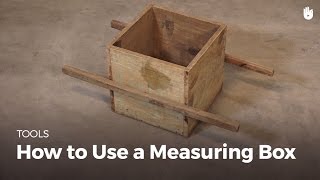 How to Use a Measuring Box  Masonry [upl. by Reinold]