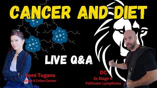 Cancer Diet and exercise live QampA with 2 stage 4 survivors and thrivers [upl. by Lizbeth957]