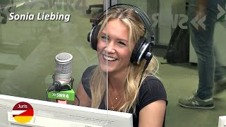 Sonia Liebing mit Liebeserklärung im Radio STARS im SWR4Studio [upl. by Ranee]