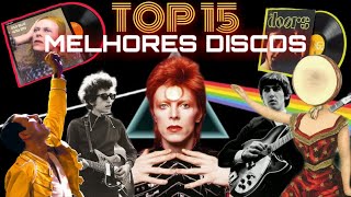 TOP 15  Melhores Discos de Todos os Tempos Internacionais [upl. by Yecal]