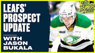 Leafs Prospect Update with Jason Bukala  JD Bunkis Podcast [upl. by Sahcnip]