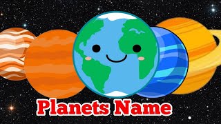 Planets Name Solar System  Our Solar System  Solar System Kids English Educational Video [upl. by Nhoj]