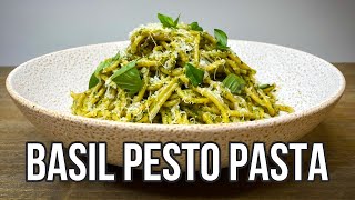 Basil Pesto Pasta Recipe [upl. by Nodnas]