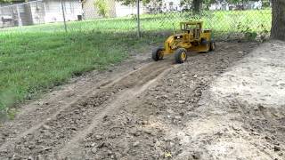 RC Cat140H Grader work [upl. by Gilbye340]