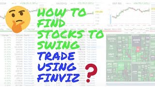 🔵How to find stocks to swing trade using Finviz❓ [upl. by Sacci]