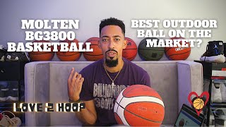 Molten BG3800 Basketball Review Best IndoorOutdoor ball out [upl. by Ailalue]