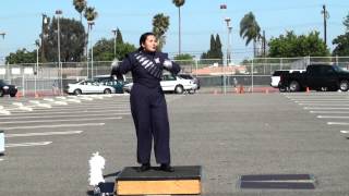 Drum Major Debbie Horrilleno  World Class Conducting  2012 Drum Major Championships [upl. by Attehcram]