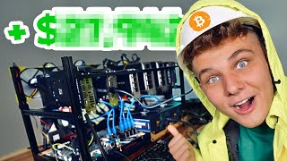 I Tried Mining Bitcoin For a Week [upl. by Ellehsram754]