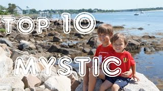 Visit Mystic  Top 10 Things To See amp Do in Mystic CT [upl. by Airamas297]