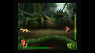 Disneys Tarzan  Walkthrough  Part 6 Sabor Attacks Boss [upl. by Pierce]