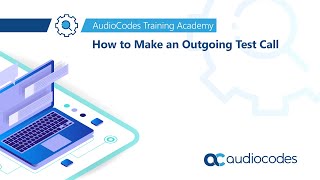 How to Make an Outgoing Test Call [upl. by Ahsot]