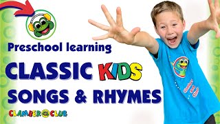 Classic Kids Action Songs Rhymes and activities Move learn and PLAY [upl. by Jordana]