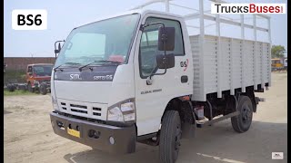 SML Sartaj GS 5252 Mini Truck Review  Swaraj Mazda BS6 Truck Price Mileage Specs  TrucksBuses [upl. by Lletram]