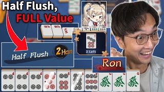 Practically JUMPING For Joy When Opponents Call Riichi Into This Hand Mahjong Soul [upl. by Boudreaux551]