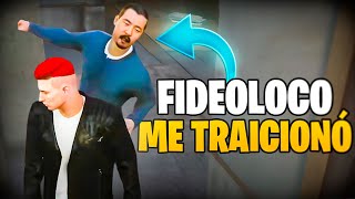 FIDEO LOCO ME TRAICIONA  GTA5 RP [upl. by Nnayrb]