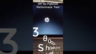 HP 15s FQ 5000 Series Laptop  Performance Test  12th Gen Core i3 8GB 500GB [upl. by Eidda]