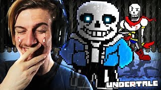 MEETING SANS amp PAPYRUS IN UNDERTALE The BEST thing [upl. by Ardnal708]