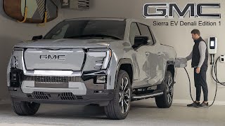 2024 GMC Sierra EV Denali Edition 1 Customer Deliveries Have Started [upl. by Eadwine]