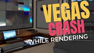 Fix VEGAS Crash problem while RENDERING [upl. by Lantz]