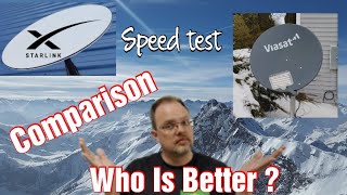 StarLink VS Viasat speed tests and more [upl. by Aiet550]