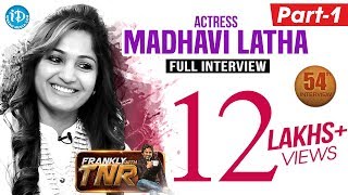 Actress Madhavi Latha Exclusive Interview  Part 1  Frankly With TNR 54  Talking Movies 333 [upl. by Sumer]