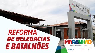 Reforma de delegacias e batalhões [upl. by Okikuy]