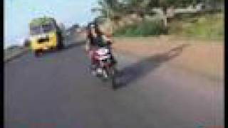 Young Indian girl who races motorcycles [upl. by Seek]