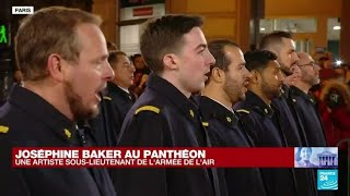 Joséphine Baker accueillie au Panthéon avec le chant des partisans • FRANCE 24 [upl. by Gonzalo]